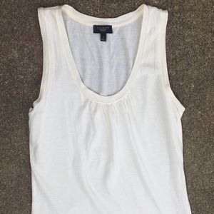 Talbots Cream Tank Small